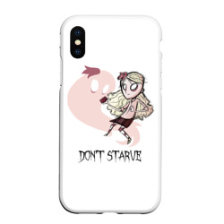 Чехол для iPhone XS Max матовый Don't starve