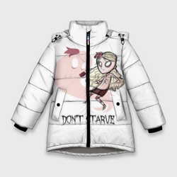 Зимняя куртка для девочек 3D Don't starve