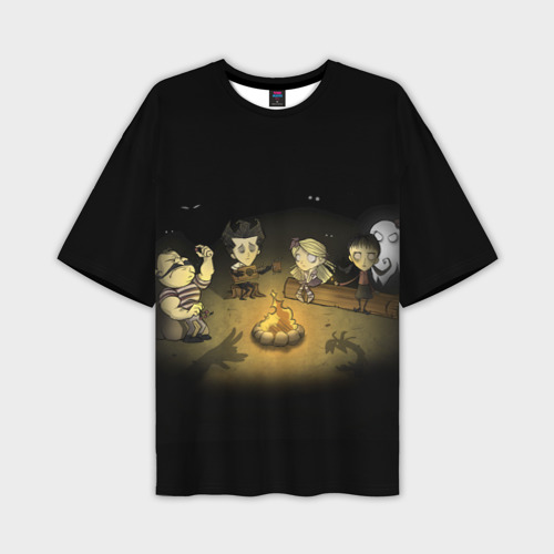 Мужская футболка oversize 3D Don’t Starve, цвет 3D печать