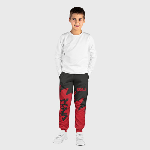 Детские брюки 3D GODZILLA | ГОДЗИЛЛА, цвет 3D печать - фото 4