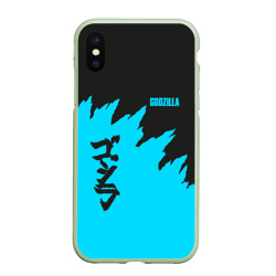 Чехол для iPhone XS Max матовый Godzilla Годзилла