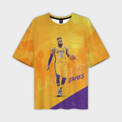 Мужская футболка oversize 3D Lebron