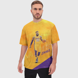 Мужская футболка oversize 3D Lebron - фото 2