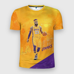 Мужская футболка 3D Slim Lebron