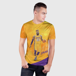 Мужская футболка 3D Slim Lebron - фото 2
