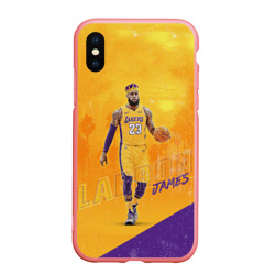 Чехол для iPhone XS Max матовый Lebron