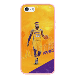 Чехол для iPhone 5/5S матовый Lebron