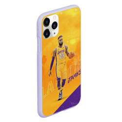 Чехол для iPhone 11 Pro матовый Lebron - фото 2