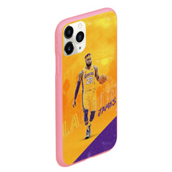 Чехол для iPhone 11 Pro Max матовый Lebron - фото 2