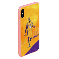 Чехол для iPhone XS Max матовый Lebron - фото 2