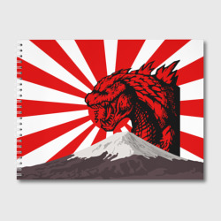 Альбом для рисования Godzilla Japan Годзилла Япония