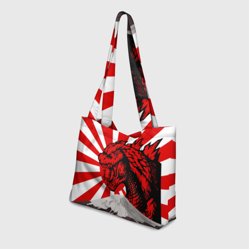 Пляжная сумка 3D Godzilla Japan Годзилла Япония - фото 3