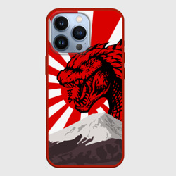 Чехол для iPhone 13 Pro Godzilla Japan Годзилла Япония