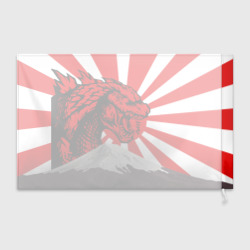 Флаг 3D Godzilla Japan Годзилла Япония - фото 2