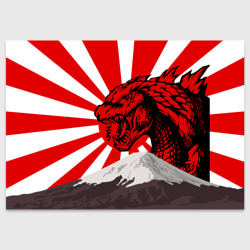 Поздравительная открытка Godzilla Japan Годзилла Япония