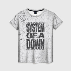 Женская футболка 3D System of a Down