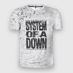 Мужская футболка 3D Slim System of a Down