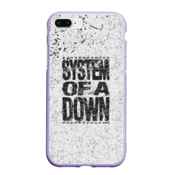 Чехол для iPhone 7Plus/8 Plus матовый System of a Down