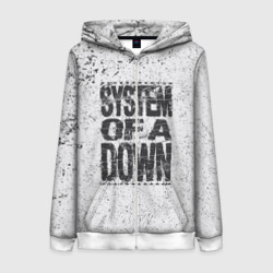 Женская толстовка 3D на молнии System of a Down