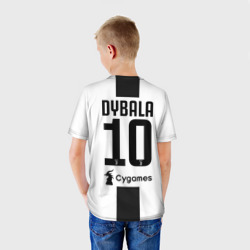 Детская футболка 3D Дибала Ювентус 18-19 - фото 2