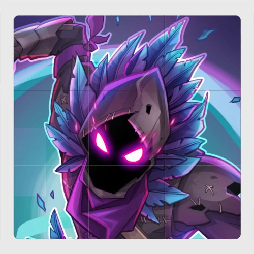 magnitnyj plakat 3h3 - raven poster fortnite