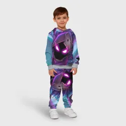 Детский костюм с толстовкой 3D Fortnite raven Фортнайт ворон - фото 2