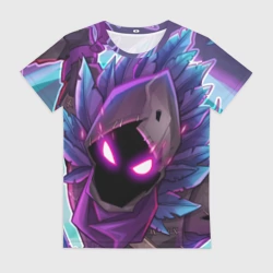 Женская футболка 3D Fortnite raven Фортнайт ворон