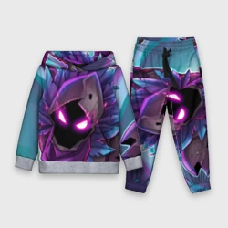 Детский костюм с толстовкой 3D Fortnite raven Фортнайт ворон