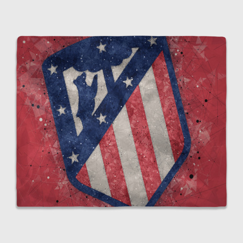 Плед 3D ATLETICO MADRID, цвет 3D (велсофт)