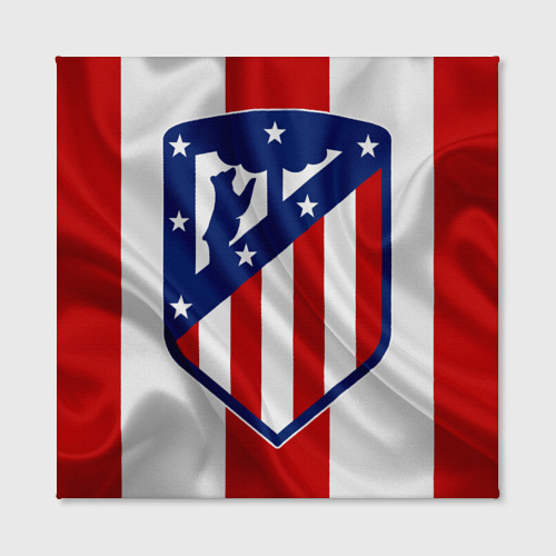 Холст квадратный Atletico Madrid, цвет 3D печать - фото 2