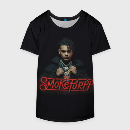 Накидка на куртку 3D Smokepurpp, цвет 3D печать - фото 4