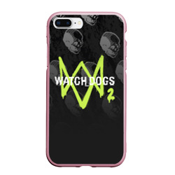 Чехол для iPhone 7Plus/8 Plus матовый Watch dogs 2