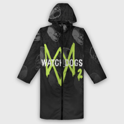 Мужской дождевик 3D Watch dogs 2