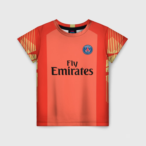 Детская футболка 3D Buffon away 18-19, цвет 3D печать