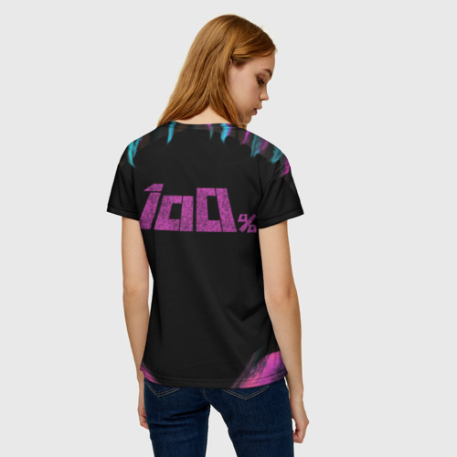 Женская футболка 3D Mob psycho 100 power - фото 4