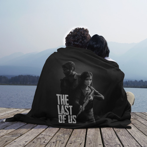 Плед 3D The Last of Us 2 - Джоэл и Элли, цвет 3D (велсофт) - фото 3