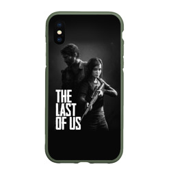 Чехол для iPhone XS Max матовый The Last of Us 2 - Джоэл и Элли