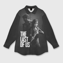 Мужская рубашка oversize 3D The Last of Us 2 - Джоэл и Элли