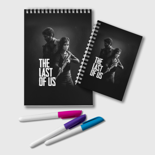 Блокнот The Last of Us 2 - Джоэл и Элли, цвет крупная клетка