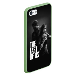 Чехол для iPhone 5/5S матовый The Last of Us 2 - Джоэл и Элли - фото 2