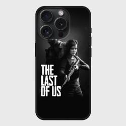 Чехол силиконовый для Apple iPhone 15 Pro матовый The Last of Us 2 - Джоэл и Элли