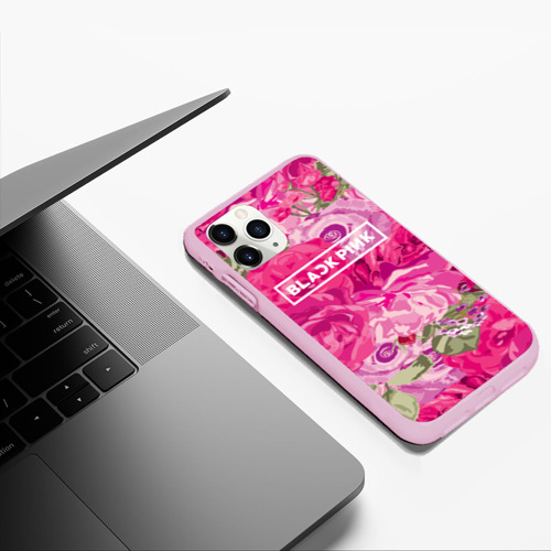 Чехол для iPhone 11 Pro Max матовый BlackPink, цвет розовый - фото 5