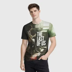 Мужская футболка 3D The Last of Us Одни из Нас - фото 2