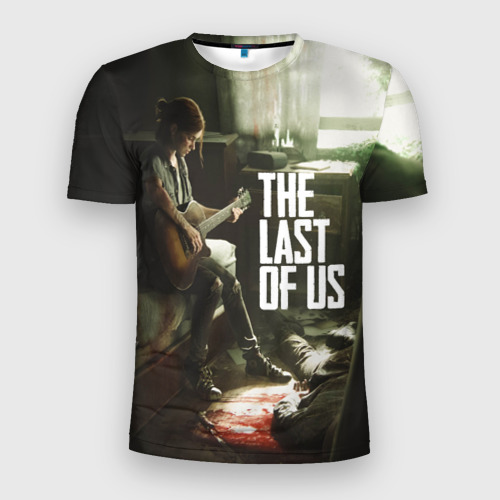 Мужская футболка 3D Slim The Last of Us Одни из Нас, цвет 3D печать