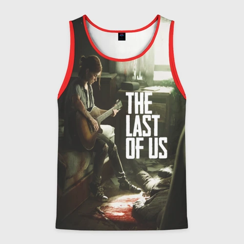 Мужская майка 3D The Last of Us Одни из Нас
