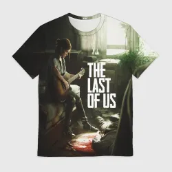 Мужская футболка 3D The Last of Us Одни из Нас