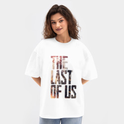 Женская футболка Oversize хлопок texturе The Last of Us - фото 2