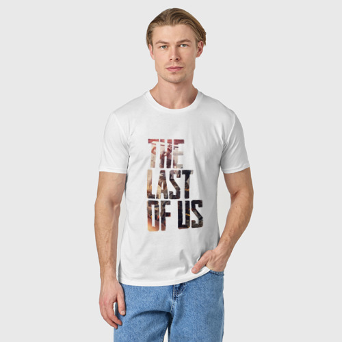 Мужская футболка хлопок The Last of Us, цвет белый - фото 3