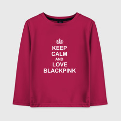 Детский лонгслив хлопок Blackpink