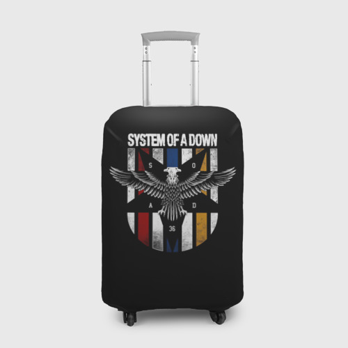Чехол для чемодана 3D System of a Down, цвет 3D печать